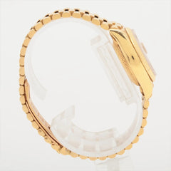 34614 Rolex 26mm Datejust 18k Yellow Gold with Diamonds Watch photo 3