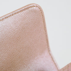 Chanel 17B Mini Rectangular Chevron Rose Gold