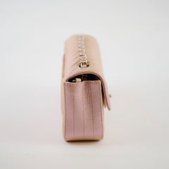 Chanel 17B Mini Rectangular Chevron Rose Gold