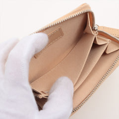 Chanel Caviar Coin Card Holder Beige