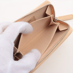 Chanel Caviar Coin Card Holder Beige