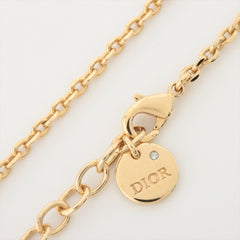 Christian Dior CD Logo with Pearl Necklace Costume Jewellery