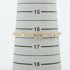 ITEM 6 - Dior CD Pearl Crystal Bracelet (Costume Jewellery)