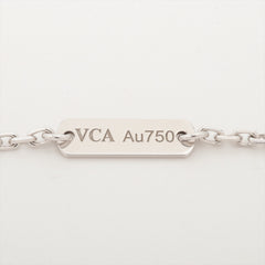 Van Cleef & Arpels white gold Vintage Alhambra White Mother Of Pearl Necklace 2021