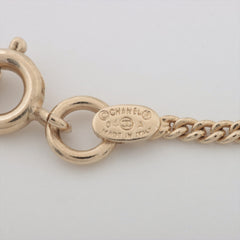 Chanel Coco Logo Pearl Necklace Costume Jewellery