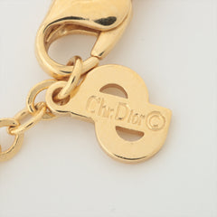 ITEM 5 - Dior Logo Crystal Necklace Costume Jewellery