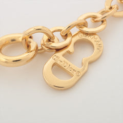 Christian Dior Logo Gold Necklace Costume Jewellery
