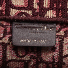 ITEM 7 - Dior Medium Oblique Book Tote Burgandy