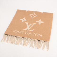 Louis Vuitton Reykjavik Cashmere Scarf Beige Gradient