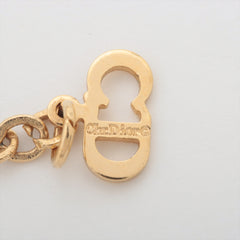 Dior CD Gold Necklace Costume Jewellery