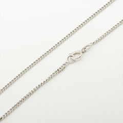 Chanel CC Silver Rhinestone Necklace (Costume Jewellery)