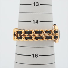 Chanel Premier M Black Gold Watch