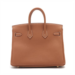 Hermes Birkin 25 Togo Gold - Stamp B 2023