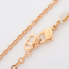 Christian Dior CD Logo Gold Necklace Costume Jewellery