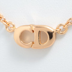 Christian Dior CD Logo Gold Necklace Costume Jewellery