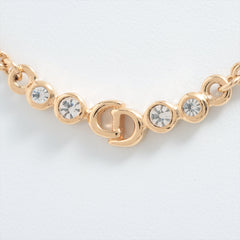 Christian Dior CD Logo Necklace Costume Jewellery