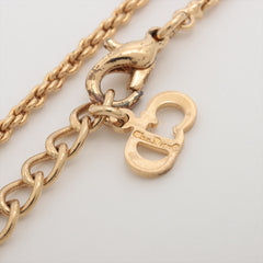 ITEM 4 - Dior CD Heart Crystals Necklace (Costume Jewellery)