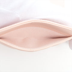 Chanel Vertical Fold Lambskin Pink Card Case