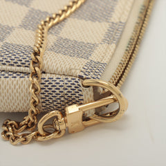 ITEM 3 - Louis Vuitton Mini Pochette Damier Azure