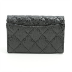 Chanel Caviar Small Black Card Case - 30 series