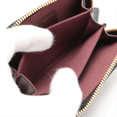 Chanel Zipper Caviar Black Card Holder