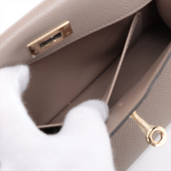Hermes Special Order Mini Kelly Veau Epsom Etoupe