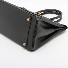 Hermes Birkin 30 Ardennes Black - Stamp E Square