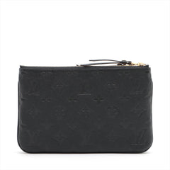 Louis Vuitton Double Zip Monogram Empreinte Pochette Bag