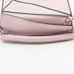 Loewe Mini Pink Iridescent Puzzle Bag