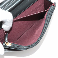 Chanel Lambskin Black Wallet On Chain WOC - 21 series