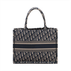 HOLD- BO Christian Dior Medium Oblique Navy Book Tote