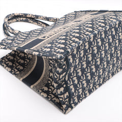 HOLD- BO Christian Dior Medium Oblique Navy Book Tote