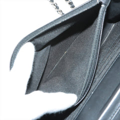 Chanel Coco Mark Caviar Black Wallet On Chain WOC