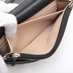 Chanel Camellia Black Wallet On Chain WOC