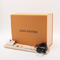 Louis Vuitton Monogram Empreinte Speedy Bandouliere  Black