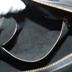 Louis Vuitton Monogram Empreinte Speedy Bandouliere  Black