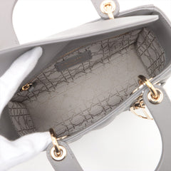 ITEM 18 - Christian Dior Small Lady Dior Grey