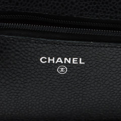 Chanel Wallet On Chain WOC Caviar Black (microchipped)