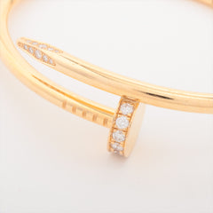 Cartier Juste Un Clou JUC Diamond Yellow Gold Size 15 Bracelet 2022