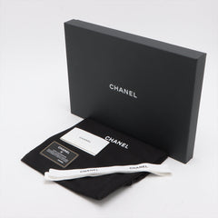 Chanel Classic Pouch Large Chevron Black Pouch Black