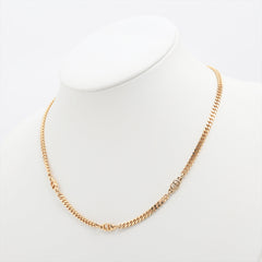 Christian Dior CD Gold Necklace Costume Jewellery
