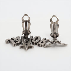 Christian Dior J'adior Bee Rhinestone Clip On Earrings Costume Jewellery