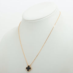 Van Cleef & Arpels Vintage Alhambra Onyx Necklace 2022