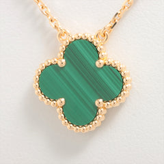 Van Cleef & Arpels Vintage Alhambra Malachite Necklace 2024