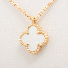 Van Cleef & Arpels Sweet Alhambra Mother of Pearl MOP Necklace