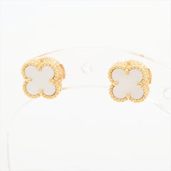 Van Cleef & Arpels Sweet Alhambra Mother of Pearl Earrings 2023
