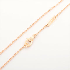 Van Cleef & Arpels Vintage Alhambra Rhodonite diamond Necklace 2021