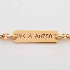Van Cleef & Arpels Vintage Alhambra Onyx Necklace