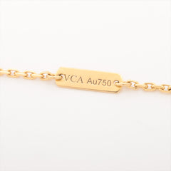 Van Cleef & Arpels Vintage Alhambra Onyx Necklace