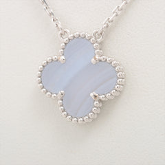 Van Cleef & Arpels Vintage Alhambra Chalcedony Necklace - March 2024